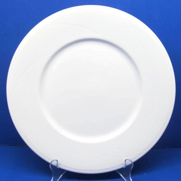 Dansk Tapestries Winter white 11" Dinner Plate Jack Lenore Larson - Picture 1 of 12